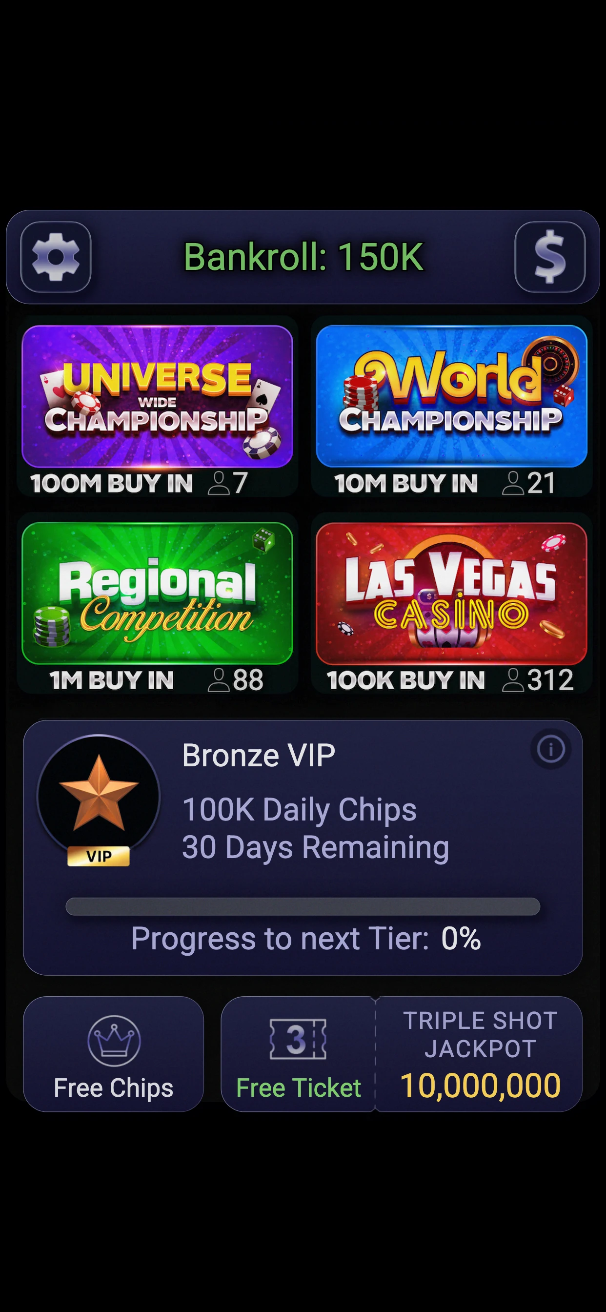 Just Poker - Texas Holdem screenshot